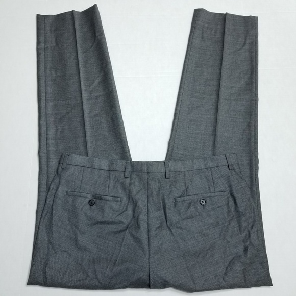 Hugo Boss Sharp1 US - 35R - Gray Flat Front Dress - Picture 5 of 8